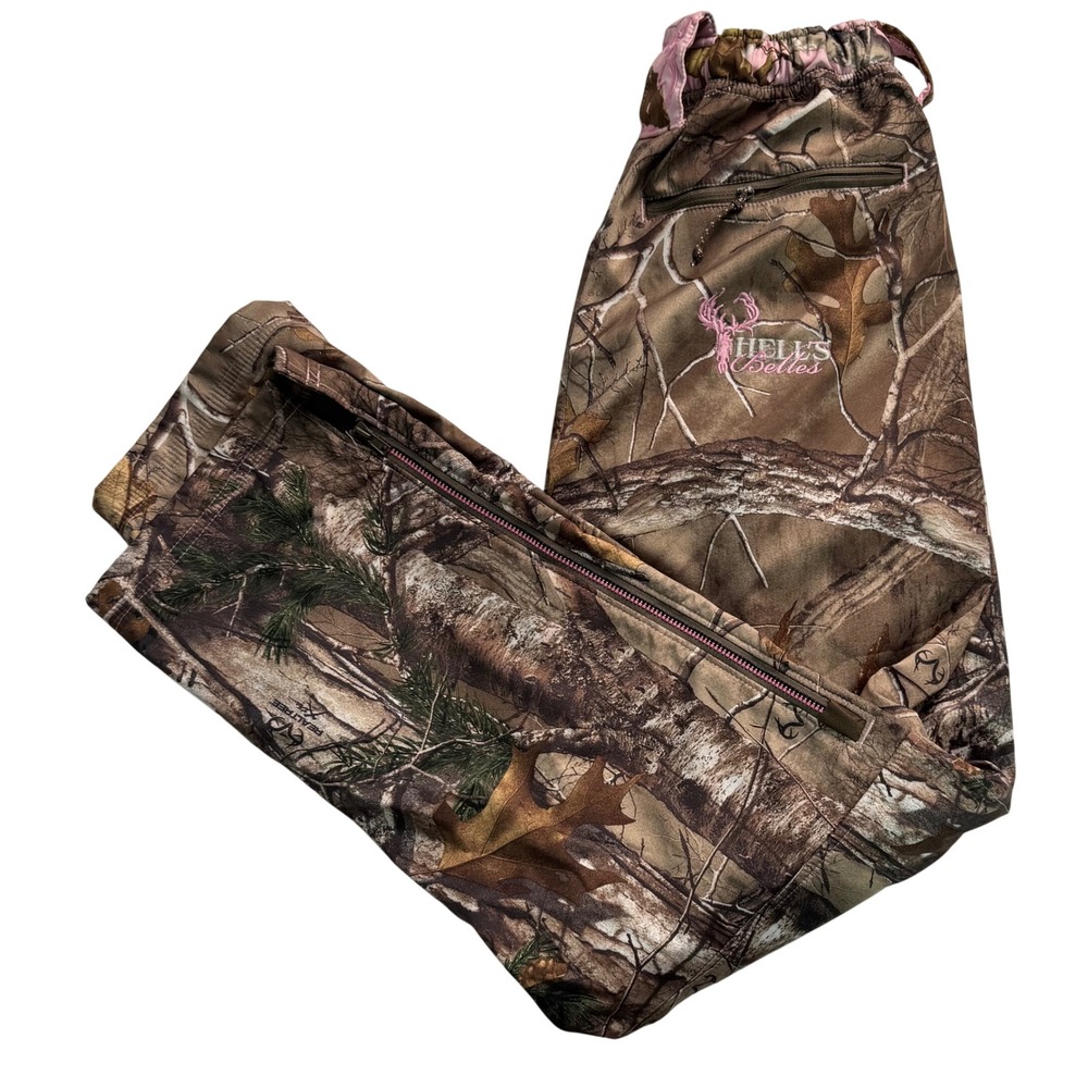 Browning Hells Belles Camo Hunting Pants Womens Small Realtree Xtra